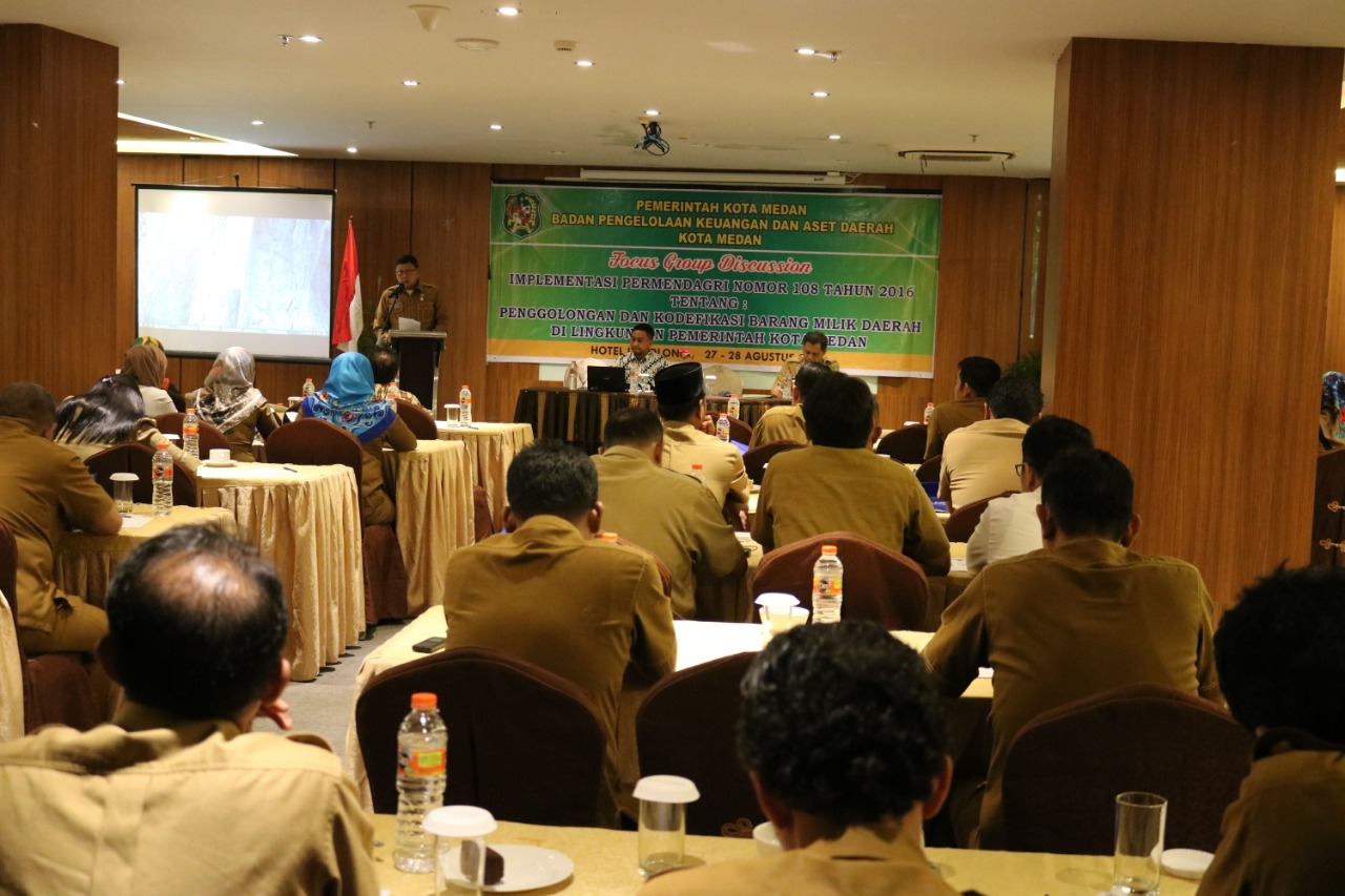 Berikan Pemahaman Penataan Penggunaan Barang, Pemko Medan Gelar FGD PKBMD